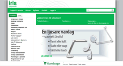 Desktop Screenshot of irishjalpmedel.se